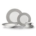 Mikasa 'Spun' Charcoal 5-piece Dinnerware