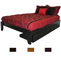 Scandanavia Full-size Solid Wood Storage Drawer Platform Bed