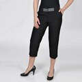 Larry Levine Women's Crop Pant