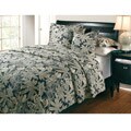 Frond Full/Queen-size 3-piece Quilt Set