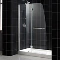 Aqua 48 x 72 Shower Door and 34 x 60 Center Drain Amazon Base
