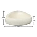 Concrete Triangle Ivory Sink