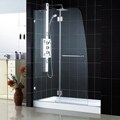 DreamLine Aqua Lux 45x77-inch Door/ Amazon 36x60-inch Base Shower Set