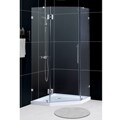 DreamLine 35-3/8 inches x 72-7/8 inches NeoLux Hinged Shower Enclosure