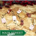 Susen Foster Bronze-plated 'Red Earth Memory' Marble/ Carnelian Necklace