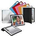 iPad 2 Premium Ultrathin Leatherette Stand Case and Screen Protector