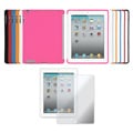 Premium Apple iPad 2 TPU Rear-only Case and Screen Protector