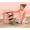 Badger Basket Pink/ White Ivy Cottage with Furniture Dollhouse
