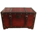 Free useful problem solver for Maple School desk 'Old School' Retro Decorative Steamer Trunk