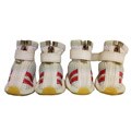 Pet Life Spring and Summer Sporty Breathable Mesh Shoes (Set of 4)