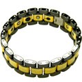 Tungsten Men's Two-Tone Bracelet