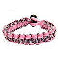 Paracord Pink and Camo Bracelet (USA)