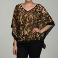 Chenault Women's Animal Print Top