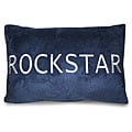 RockStar Embroidered Decorative Pillow