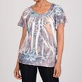 Simply Irresistible Women's Flutter Sleeve V-neck Top