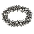 La Preciosa Silverplated Grey Faux Shell Pearl Bracelet