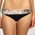 Jantzen Women's Animal-inspired Roll Waist Swimsuit Bottom