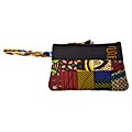 Handmade Patchwork 'Peace' Wristlet (Kenya)