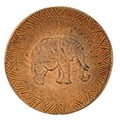 Ceramic Walking Elephant Bowl (Kenya)