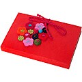 Handmade Paper Small Red Hana Journal (Nepal)