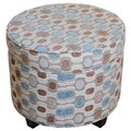Designer Large Round Storage Ottoman