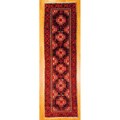 Free relevant tips on rug Runner Superb Persian Hand-knotted Navy/ Red Balouchi Wool Rug (3'6 x 11'10)