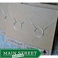 AEB Design Fine Silver Medium Ring Necklaces (Pack of 6)