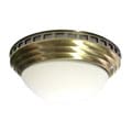 Decorative Dome Antique Brass 100 CFM Bath Fan