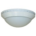 Decorative Dome with White Trim 100 CFM Bath Fan