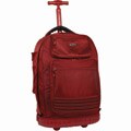 J World 'Parkway' 20-inch Red Rolling Laptop Backpack