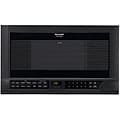 Sharp R-1210 Black 1.5-cu-ft Over-the-counter Microwave