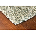 Manhattan Tweed Blue Shag Rug (6'7 x 9'6)