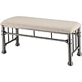 Ashland Black Nickel Bench