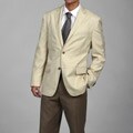 Claudio Morelli Men's Beige Herringbone Sportcoat