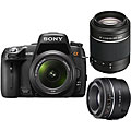 Sony Alpha 580L 16.2MP DSLR Camera with 18-55 SAL552002 and SAL35F18 Lenses