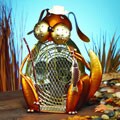 Deco Breeze DBF0178 Fly Dog Figurine Fan