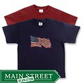 Be the Ball Children's Cotton Mill Short-sleeve Retro Flag T-shirt