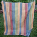 Katy Multicolored Quilted Throw