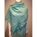 Selection Privee 'Julie' Pink Wool Floral Lightweight Shawl