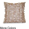 Smith Petal Faux Silk 17-inch Pillow