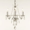 Venetian Style All-crystal 3-light Chandelier