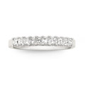 14k White Gold 1/2ct TDW Princess Diamond Wedding Band (H-I, I1-I2)