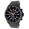 Le Chateau Men's Sport Dinamica Gun-plated Chronograph Watch
