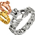 Stainless Steel Women's Claddagh Ring