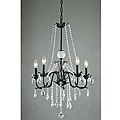 Iron Classic 5-light Crystal Chandelier