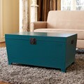angelo:HOME Turquoise Pyramid Trunk Coffee Table