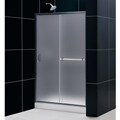 DreamLine Infinity Plus 44-48x72-inch Frosted Glass Shower Door 