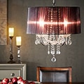 Noble 3-light Metal Chandelier