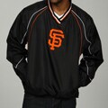 MLB Men's V-Neck Giants Pullover