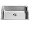 VIGO 30-inch Undermount Stainless Steel Kitchen Sink, Grid and Strainer